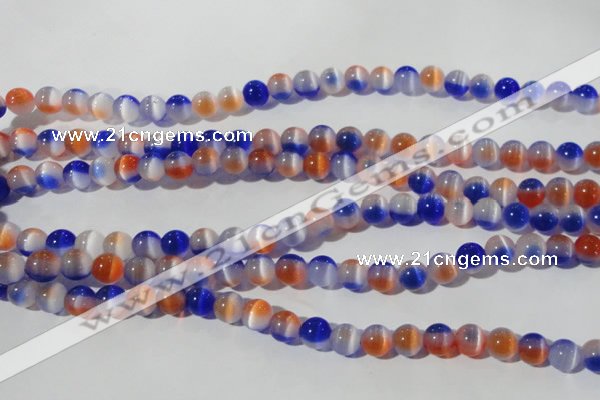 CCT1340 15 inches 6mm round cats eye beads wholesale