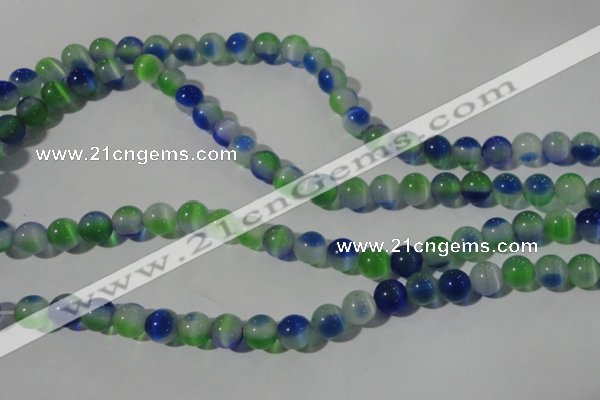 CCT1341 15 inches 6mm round cats eye beads wholesale