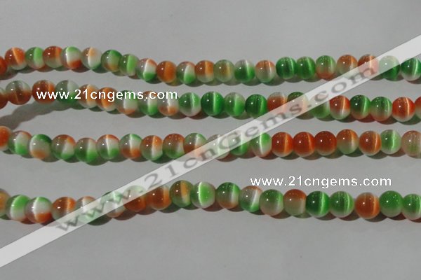 CCT1342 15 inches 6mm round cats eye beads wholesale