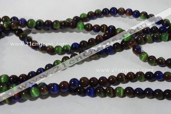 CCT1344 15 inches 6mm round cats eye beads wholesale