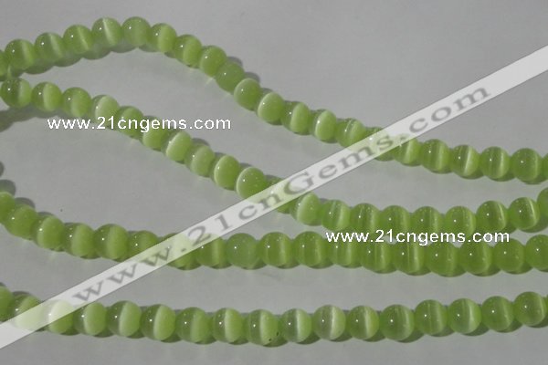 CCT1345 15 inches 6mm round cats eye beads wholesale