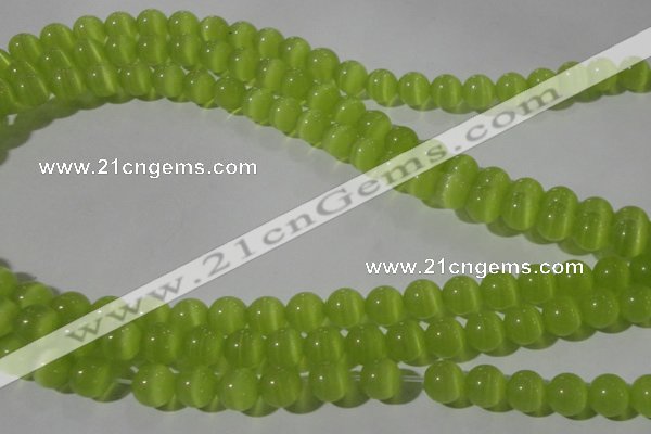 CCT1346 15 inches 6mm round cats eye beads wholesale