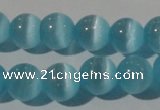 CCT1349 15 inches 6mm round cats eye beads wholesale