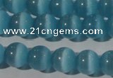 CCT1350 15 inches 6mm round cats eye beads wholesale