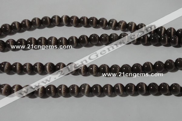 CCT1357 15 inches 6mm round cats eye beads wholesale