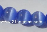 CCT1386 15 inches 7mm round cats eye beads wholesale