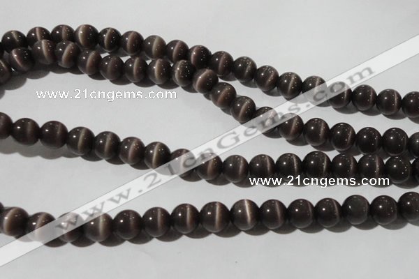 CCT1393 15 inches 7mm round cats eye beads wholesale