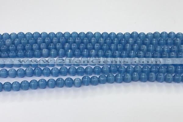 CCT1409 15 inches 4mm, 6mm round cats eye beads