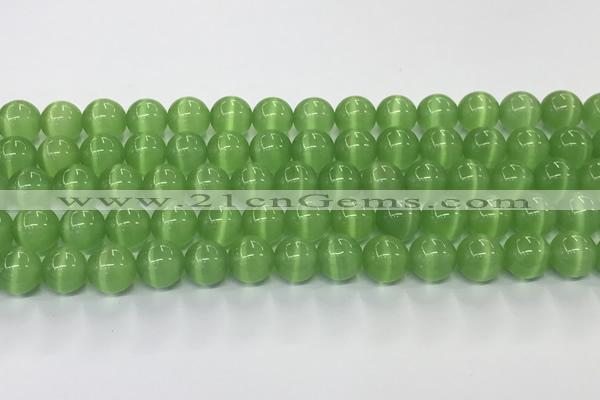 CCT1440 15 inches 8mm, 10mm, 12mm round cats eye beads