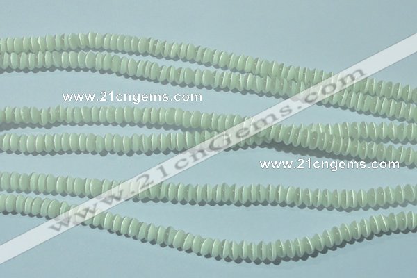 CCT201 15 inches 2*4mm rondelle cats eye beads wholesale