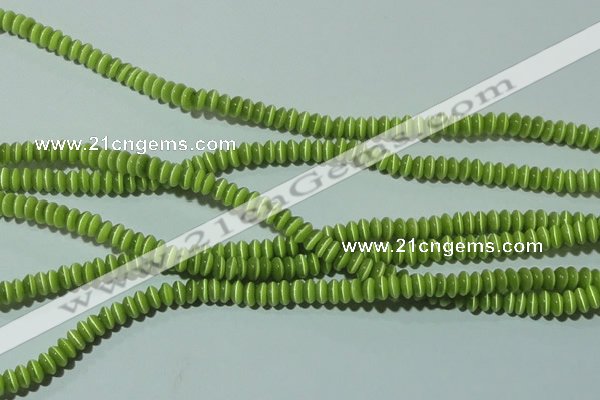CCT212 15 inches 2*4mm rondelle cats eye beads wholesale