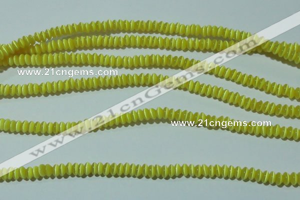 CCT213 15 inches 2*4mm rondelle cats eye beads wholesale
