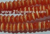 CCT216 15 inches 2*4mm rondelle cats eye beads wholesale