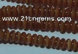 CCT217 15 inches 2*4mm rondelle cats eye beads wholesale