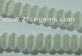 CCT230 15 inches 3*6mm rondelle cats eye beads wholesale
