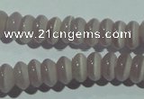 CCT233 15 inches 3*6mm rondelle cats eye beads wholesale