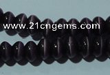 CCT250 15 inches 3*6mm rondelle cats eye beads wholesale