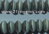 CCT271 15 inches 5*8mm rondelle cats eye beads wholesale