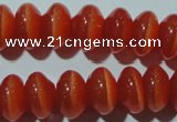 CCT275 15 inches 5*8mm rondelle cats eye beads wholesale