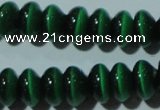 CCT290 15 inches 5*8mm rondelle cats eye beads wholesale