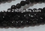 CCT330 15 inches 4mm faceted round cats eye beads wholesale