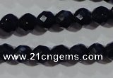 CCT348 15 inches 5mm faceted round cats eye beads wholesale