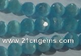 CCT361 15 inches 6mm faceted round cats eye beads wholesale