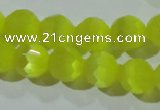 CCT375 15 inches 8mm faceted round cats eye beads wholesale