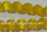 CCT377 15 inches 8mm faceted round cats eye beads wholesale