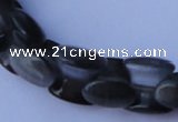 CCT40 14.5 inches 6*10mm drum-shaped black cats eye beads wholesale