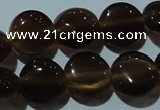 CCT489 15 inches 8mm flat round cats eye beads wholesale