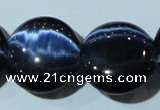 CCT582 15 inches 14mm flat round cats eye beads wholesale