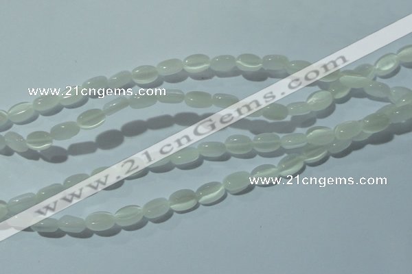 CCT600 15 inches 4*6mm oval cats eye beads wholesale