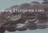 CCT602 15 inches 4*6mm oval cats eye beads wholesale