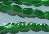 CCT610 15 inches 4*6mm oval cats eye beads wholesale