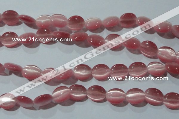 CCT694 15 inches 10*12mm oval cats eye beads wholesale