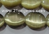 CCT700 15 inches 10*12mm oval cats eye beads wholesale