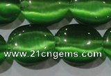 CCT705 15 inches 10*12mm oval cats eye beads wholesale