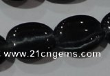 CCT707 15 inches 10*12mm oval cats eye beads wholesale