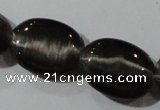 CCT708 15 inches 10*12mm oval cats eye beads wholesale