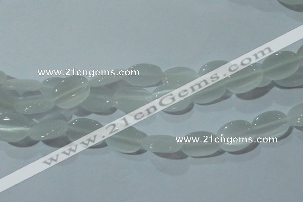 CCT720 15 inches 10*14mm oval cats eye beads wholesale