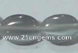 CCT721 15 inches 10*14mm oval cats eye beads wholesale