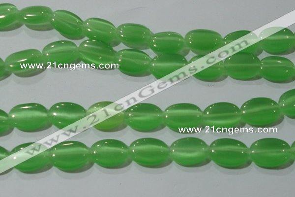 CCT727 15 inches 10*14mm oval cats eye beads wholesale