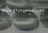 CCT750 15 inches 11*15mm oval cats eye beads wholesale