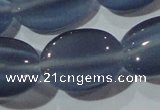 CCT751 15 inches 11*15mm oval cats eye beads wholesale