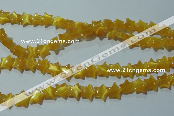 CCT867 15 inches 10mm star cats eye beads wholesale