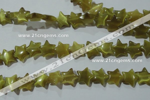 CCT892 15 inches 12mm star cats eye beads wholesale