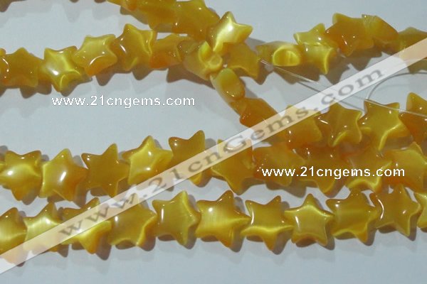 CCT895 15 inches 12mm star cats eye beads wholesale