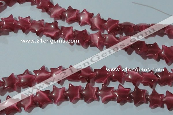 CCT897 15 inches 12mm star cats eye beads wholesale