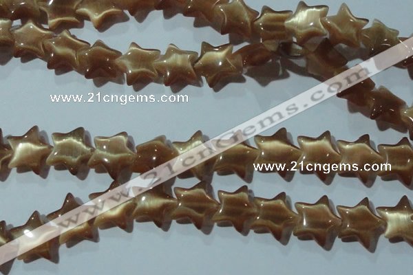 CCT898 15 inches 12mm star cats eye beads wholesale